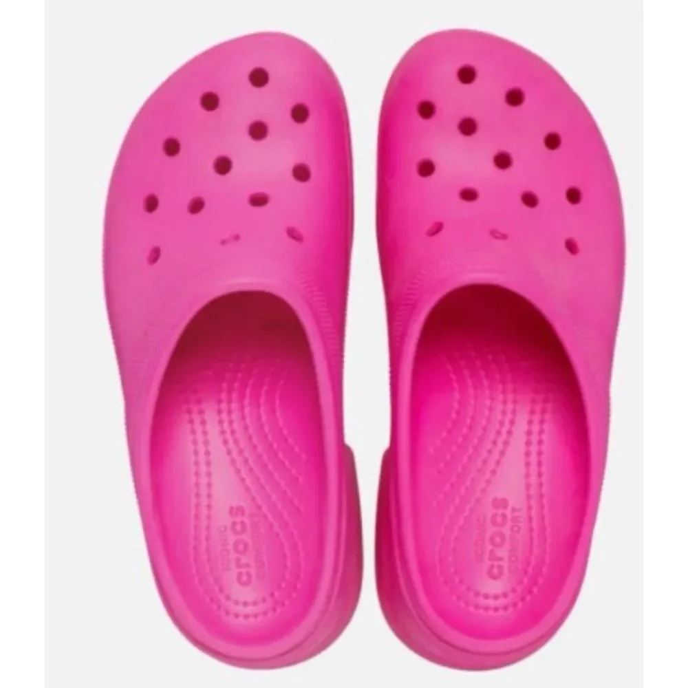 CROCS  Siren Platform Clog in Pink Size W10 / M8 ~ Like New
